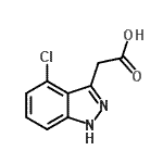 CAS#: 35715-83-4， (4-Chloro-1H-Indazol-3-Yl)Acetic Acid