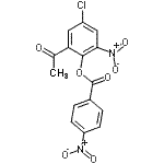 CAS#: 357166-49-5， 2-Acetyl-4-Chloro-6-Nitrophenyl 4-Nitrobenzoate