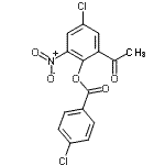 CAS#: 357166-50-8， 2-Acetyl-4-Chloro-6-Nitrophenyl 4-Chlorobenzoate