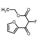 CAS#: 357286-30-7， Ethyl 2-Fluoro-3-(2-Furyl)-3-Oxopropanoate