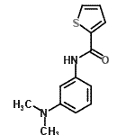 CAS#: 357291-91-9， N-[3-(Dimethylamino)Phenyl]-2-Thiophenecarboxamide