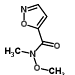CAS#: 357405-29-9， N-Methoxy-N-Methyl-1,2-Oxazole-5-Carboxamide