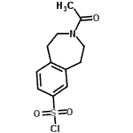 CAS#: 35760-18-0， 3-Acetyl-2,3,4,5-Tetrahydro-1H-3-Benzazepine-7-Sulfonyl Chloride