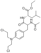 CAS#: 3577-89-7， Ethyl 2-[[2-Acetamido-3-[4-[Bis(2-Chloroethyl)Amino]Phenyl]Propanoyl]Amino]-4-Methylpentanoate