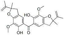 CAS#: 35817-13-1， 1-(6-Hydroxy-7-Methoxy-2-Prop-1-En-2-Yl-2,3-Dihydro-1-Benzofuran-5-Yl)Ethanone