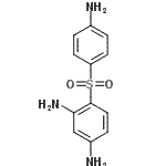 CAS#: 35880-91-2， 4-[(4-Aminophenyl)Sulfonyl]-1,3-Benzenediamine