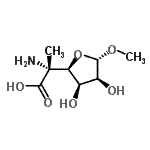 CAS#: 360577-31-7， Methyl 5-amino-5-deoxy-5-methyl-beta-L-gulofuranosiduronic acid