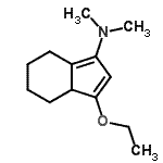 CAS#: 360768-64-5， 3-Ethoxy-N,N-dimethyl-4,5,6,7-tetrahydro-3aH-inden-1-amine
