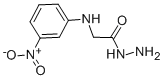 structure of CAS# 36107-14-9, 2-(3-Nitroanilino)Acetohydrazide;N-(3-NITROPHENYL)GLYCINEHYDRAZIDE;2-(3-NITROANILINO)ACETOHYDRAZIDE