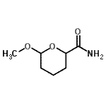 CAS#: 3612-47-3， 6-Methoxytetrahydro-2H-Pyran-2-Carboxamide