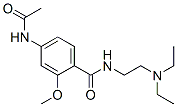 CAS#: 3614-38-8， 4-Acetamido-N-(2-Diethylaminoethyl)-2-Methoxybenzamide