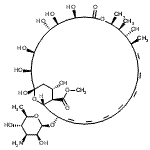 CAS#: 36148-89-7， Methyl (1R,3S,5S,8S,9S,11R,15S,16S,17R,18S,25Z,33R,35S,36R,37S)-33-[(3-Amino-3,6-Dideoxy-beta-D-Mannopyranosyl)Oxy]-1,3,5,8,9,11,17,37-Octahydroxy-15,16,18-Trimethyl-13-Oxo-14,39-Dioxabicyclo[33.3.1]N Onatriaconta-19,21,23,25,27,29,31-Heptaene-36-Carboxylate