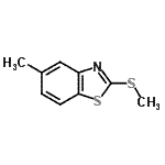 CAS#: 3622-48-8， 5-Methyl-2-(Methylsulfanyl)-1,3-Benzothiazole