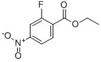 structure of CAS# 363-32-6, Ethyl 2-Fluoro-4-Nitrobenzoate;Benzoic Acid, 2-Fluoro-4-Nitro-, Ethyl Ester;ETHYL 2-FLUORO-4-NITROBENZOATE