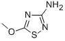 structure of CAS# 363179-65-1, 3-Amino-5-Methoxy-1,2,4-Thiadiazole;1,2,4-Thiadiazol-3-Amine,5-Methoxy-(9CI);3-AMINO-5-METHOXY-1,2,4-THIADIAZOLE 98%;3-AMINO-5-METHOXY-1,2,4-THIADIAZOLE