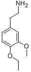 structure of CAS# 36377-59-0, 4-Ethoxy-3-Methoxyphenethylamine;2-(4-Ethoxy-3-Methoxy-Phenyl)Ethylamine;4-Ethoxy-3-Methoxyphenethylamine;2-(4-Ethoxy-3-Methoxyphenyl)Ethanamine