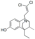CAS#: 3639-68-7， 1,2,3,4,5,6-Hexahydro-3-(3,3-Dichloro-2-Propenyl)-6-Ethyl-11-Methyl-2,6-Methano-3-Benzazocin-8-Ol
