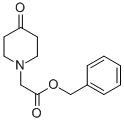 structure of CAS# 364056-14-4, 4-Oxo-1-PiperidineAcetic Acid Phenylmethyl Ester;1-BENZYLOXYCARBONYLMETHYL-4-PIPERIDINONE