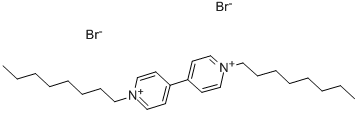 structure of CAS# 36437-30-6, 1,1'-Di-n-Octyl-4,4'-Bipyridinium Dibromide;1-Octyl-4-(1-Octyl-4-Pyridin-1-Iumyl)Pyridin-1-Ium Dibromide;T0501-0332;1,1'-Dioctyl-4,4'-Bipyridinium Dibromide