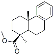 CAS 登录号：3650-04-2， 甲基 (1S,4aS)-1,4alpha-二甲基-2,3,4,9,10,10a-六氢菲-1-羧酸酯