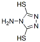 structure of CAS# 3652-33-3, 4-Amino-1,2,4-Triazolidine-3,5-Dithione;Zinc04200334
