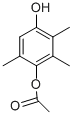 structure of CAS# 36592-62-8, 4-Hydroxy-2,3,6-Trimethylphenyl Acetate;(4-Hydroxy-2,3,6-Trimethyl-Phenyl) Acetate;Acetic Acid (4-Hydroxy-2,3,6-Trimethylphenyl) Ester;Acetic Acid (4-Hydroxy-2,3,6-Trimethyl-Phenyl) Ester