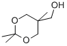 structure of CAS# 3663-46-5, (2,2,5-Trimethyl-[1,3]Dioxan-5-Yl)Methanol;(2,2,5-Trimethyl-[1,3]Dioxan-5-Yl)Methanol,  2,2,5-Trimethyl-1,3-Dioxane-5-Methanol;2,2-DIMETHYL-1,3-DIOXANE-5-METHYL-5-METHANOL;5-Hydroxymethyl-2,2,5-Trimethyl-1,3-Dioxane