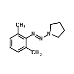 CAS#: 36651-90-8， 1-[(E)-(2,6-Dimethylphenyl)Diazenyl]Pyrrolidine