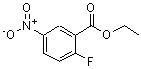 structure of CAS# 367-79-3, Ethyl 2-Fluoro-5-Nitrobenzoate;2-Fluoro-5-nitrobenzoic acid ethyl ester;3-(Ethoxycarbonyl)-4-fluoronitrobenzene;Ethyl 2-fluoro-5-nitrobenzenecarboxylate