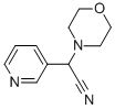 结构式 CAS# 36740-09-7, alpha-3-吡啶基-4-吗啉乙腈