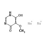 CAS#: 36797-95-2， 6-Hydroxy-5-Methoxy-4(1H)-Pyrimidinone Sodium Salt (1:2)