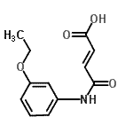 CAS#: 36847-96-8， (2E)-4-[(3-Ethoxyphenyl)Amino]-4-Oxo-2-Butenoic Acid