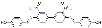 CAS#: 3687-26-1， 4,4'-(3,3'-Dinitro-4,4'-biphenylylenebisazo)diphenol