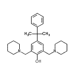 CAS#: 3692-16-8， 4-(2-Phenyl-2-Propanyl)-2,6-Bis(1-Piperidinylmethyl)Phenol