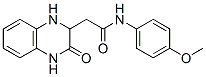 CAS#: 36932-44-2， N-(4-Methoxyphenyl)-2-[(2S)-3-Oxo-2,4-Dihydro-1H-Quinoxalin-2-Yl]Acetamide
