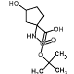 CAS#: 369403-15-6， 3-Hydroxy-1-({[(2-Methyl-2-Propanyl)Oxy]Carbonyl}Amino)Cyclopentanecarboxylic Acid