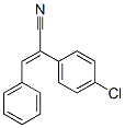 结构式 CAS# 3695-93-0, 4-氯-alpha-(苯基亚甲基)-苯乙腈