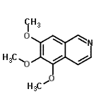 CAS#: 36982-71-5， 5,6,7-Trimethoxyisoquinoline