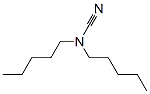 structure of CAS# 37008-82-5, Dipentylcyanamide;Diamylcyanamide;Cyanamide, Dipentyl-