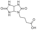 structure of CAS# 370585-14-1, 4-(2,5-Dioxo-Hexahydro-Imidazo[4,5-d]Imidazol-1-Yl)-Butyric Acid;4-[(3Ar,6Ar)-2,5-Diketo-3A,4,6,6A-Tetrahydro-3H-Imidazo[5,4-D]Imidazol-1-Yl]Butyrate;Zinc00356302