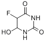 结构式 CAS# 37103-91-6, 5-氟二氢-6-羟基-2,4-(1H,3H)-嘧啶二酮