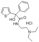 CAS#: 37109-17-4， N-(2-Diethylaminoethyl)-2-Hydroxy-2-Phenyl-2-Thiophen-2-Ylacetamide Hydrochloride