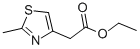 structure of CAS# 37128-24-8, (2-Methyl-Thiazol-4-Yl)-Acetic Acid Ethyl Ester;Ethyl 2-(2-Methylthiazol-4-Yl)Acetate;2-(2-Methyl-4-Thiazolyl)Acetic Acid Ethyl Ester;2-(2-Methylthiazol-4-Yl)Acetic Acid Ethyl Ester