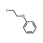 structure of CAS# 37137-00-1, (2-Iodoethoxy)Benzene;(2-iodoethoxy)benzene;MFCD00464689