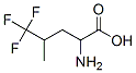 structure of CAS# 372-22-5, (2S)-2-Amino-5,5,5-Trifluoro-4-Methylpentanoic Acid;(2S)-2-Amino-5,5,5-Trifluoro-4-Methyl-Pentanoic Acid;(2S)-2-Amino-5,5,5-Trifluoro-4-Methyl-Valeric Acid;5',5',5'-Trifluoro-Dl-Leucine