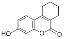 结构式 CAS# 3722-44-9, 3-羟基-7,8,9,10-四氢苯并[c]苯并吡喃-6-酮
