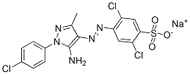 CAS#: 37405-99-5， Sodium 2,5-Dichloro-4-[(2E)-2-[1-(4-Chlorophenyl)-5-Imino-3-Methylpyrazol-4-Ylidene]Hydrazinyl]Benzenesulfonate