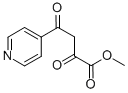 structure of CAS# 374063-91-9, Methyl 2,4-Dioxo-4-Pyridin-4-Ylbutanoate;4-(3,4-Dioxo-4-Methoxybutanoyl)Pyridine, Methyl 2,4-Dioxo-4-(Pyridin-4-Yl)Butyrate;METHYL 2,4-DIOXO-4-PYRIDIN-4-YLBUTANOATE;Methyl 2,4-Dioxo-4-Pyridin-4-Ylbtanoate