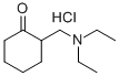 CAS 登录号：37408-85-8， 2-[(二乙基氨基)甲基]环己酮盐酸盐