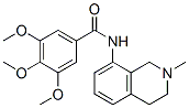 CAS#: 37481-33-7， 3,4,5-Trimethoxy-N-(2-Methyl-3,4-Dihydro-1H-Isoquinolin-8-Yl)Benzamide